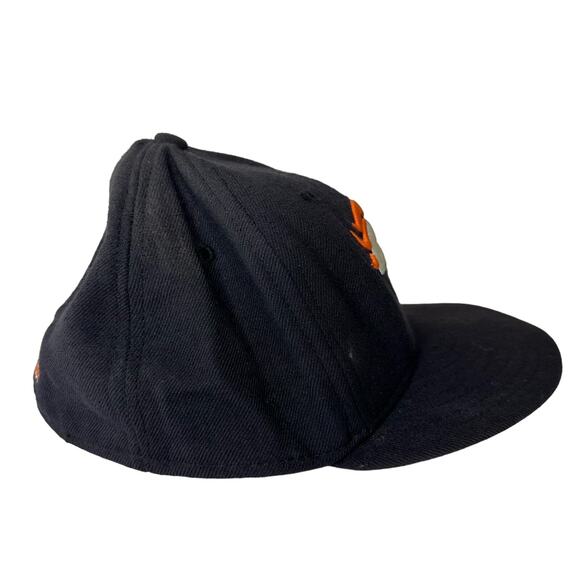 Vintage New Era Denver Broncos NFL Wool Hat Fitted 6 3/4 Bill Romanowski Signed - Picture 3 of 13